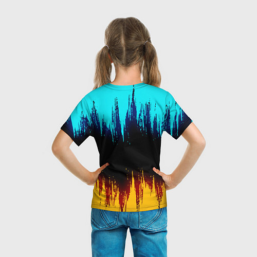 Детская футболка Атака Титанов: Освещение / 3D-принт – фото 6