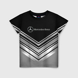 Футболка детская Mercedes-Benz Текстура, цвет: 3D-принт