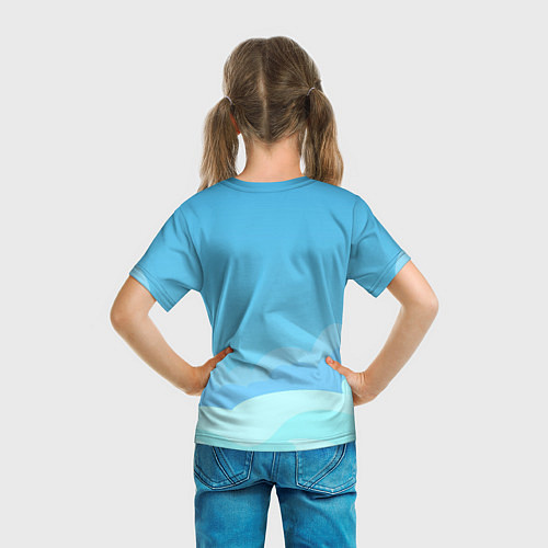Детская футболка Небо после грозы / 3D-принт – фото 6