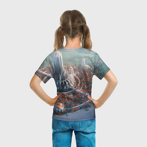 Детская футболка Столичный замок / 3D-принт – фото 6