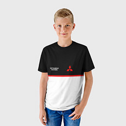 Футболка детская Mitsubushi Два цвета, цвет: 3D-принт — фото 2