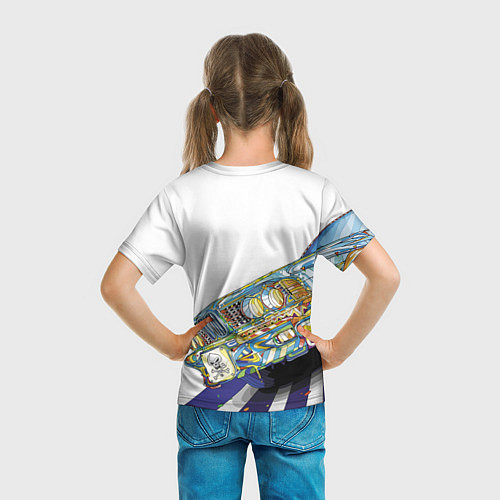 Детская футболка Бэха в стиле поп-арт / 3D-принт – фото 6