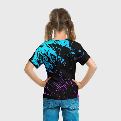 Детская футболка Velial Squad neon / 3D-принт – фото 6