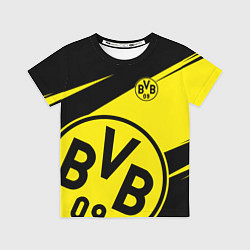 Футболка детская BORUSSIA BVB 09 LOGO, цвет: 3D-принт