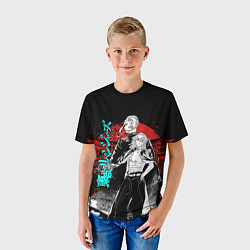 Футболка детская МАЙКИ ТОЙКИЙСКИЕ МСТИТЕЛИ НЕОН ЛОГО, цвет: 3D-принт — фото 2