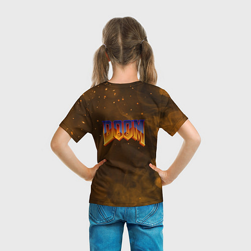 Детская футболка BARON DOOM БАРОН МОНСТЕР спина / 3D-принт – фото 6
