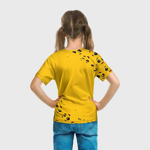 Детская футболка FORTNITE BANANA FACE ФОРТНАЙТ БАНАН / 3D-принт – фото 6