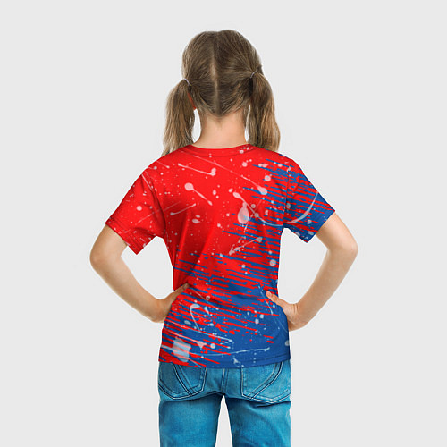 Детская футболка Arsenal: Фирменные цвета / 3D-принт – фото 6