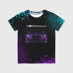 Футболка детская BMW M4 PERFORMANCE, цвет: 3D-принт