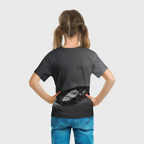 Детская футболка Ламбо - реально зачётное точило! / 3D-принт – фото 6