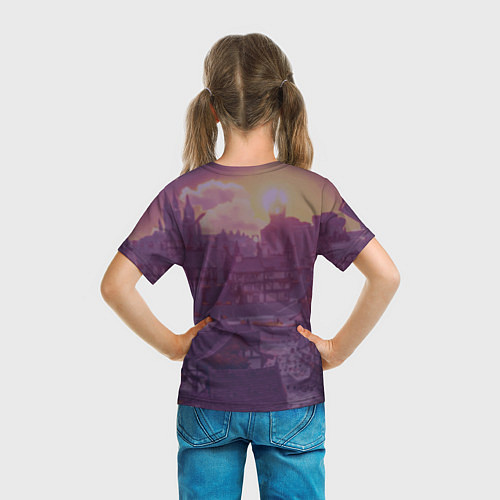 Детская футболка Мона Мегистус в примогеме / 3D-принт – фото 6