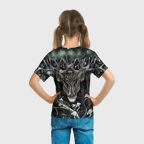 Детская футболка Король олень / 3D-принт – фото 6