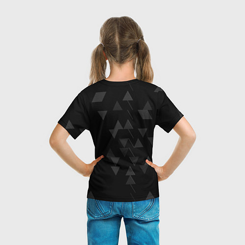 Детская футболка Тигр стиль Low poly / 3D-принт – фото 6