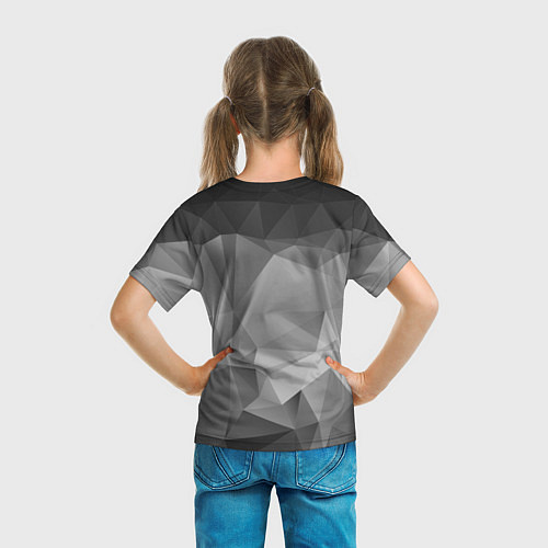 Детская футболка Chevrolet Geometry / 3D-принт – фото 6