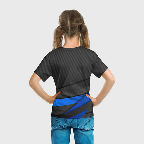 Детская футболка FIAT SPORT ФИАТ СПОРТ / 3D-принт – фото 6