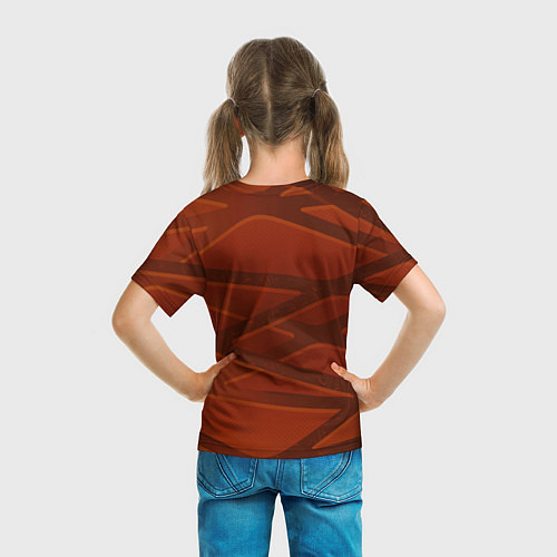 Детская футболка Тигр Evil / 3D-принт – фото 6
