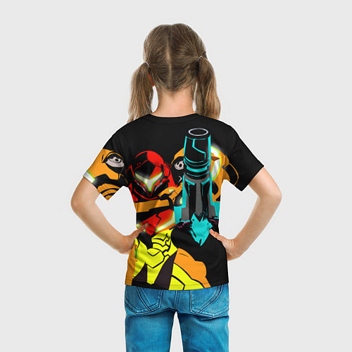 Детская футболка Metroid - Metroid Dread / 3D-принт – фото 6