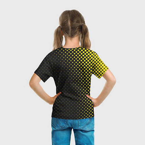 Детская футболка Borussia gradient theme / 3D-принт – фото 6