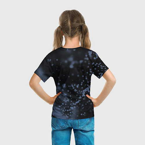Детская футболка ТОТТЕНХЭМ - Частицы / 3D-принт – фото 6