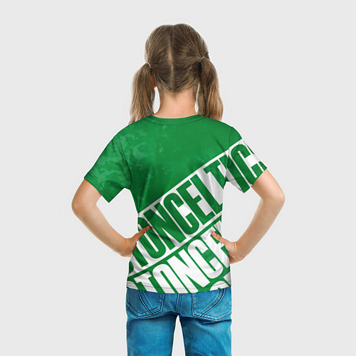 Детская футболка Бостон Селтикс, Boston Celtics / 3D-принт – фото 6
