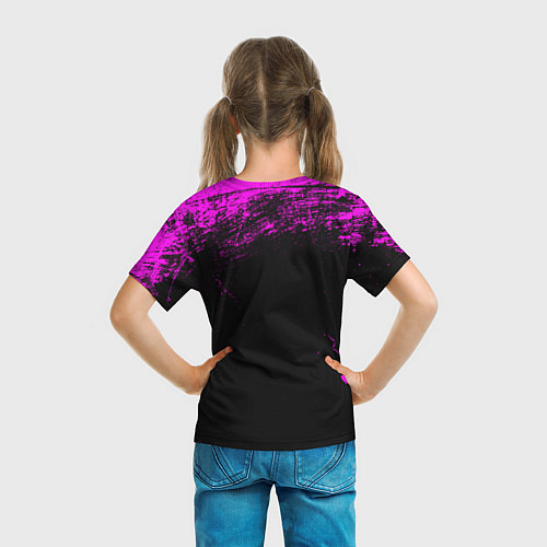 Детская футболка Pink Jinx / 3D-принт – фото 6