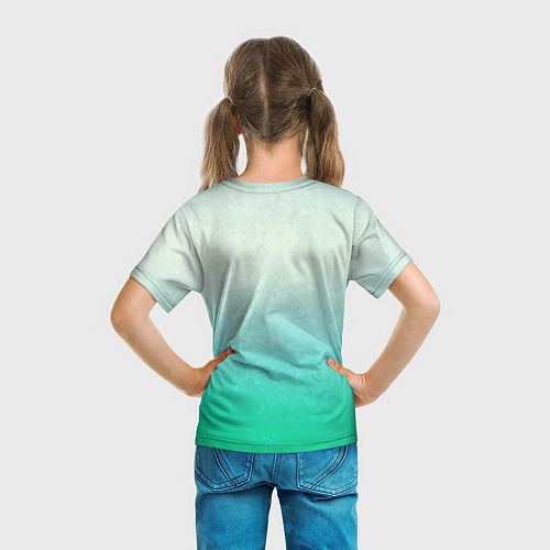 Детская футболка Котэ в шапке / 3D-принт – фото 6