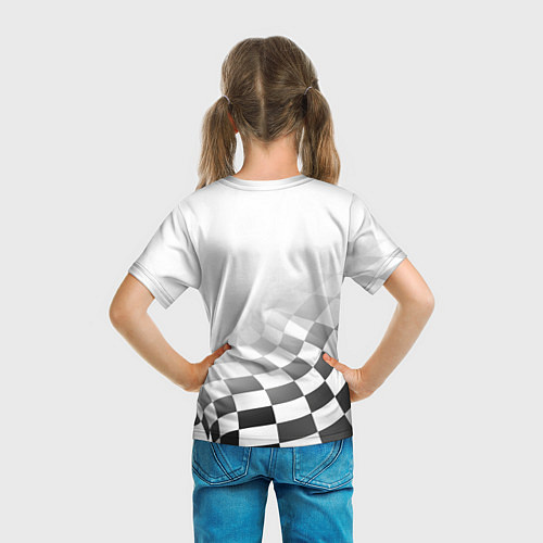 Детская футболка Ниссан Nissan / 3D-принт – фото 6