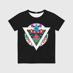 Футболка детская Энтер шикари Хохлома, цвет: 3D-принт