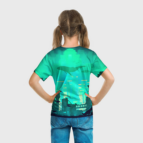 Детская футболка Сестричка из Рапчера / 3D-принт – фото 6