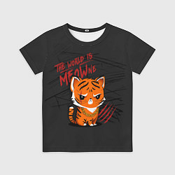 Футболка детская ГОД ТИГРА 2022 THE YEAR OF THE TIGER 2022, цвет: 3D-принт