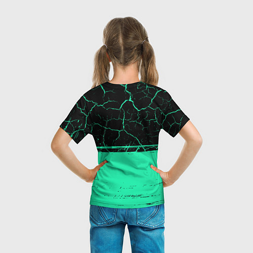 Детская футболка Hensy - Краска / 3D-принт – фото 6