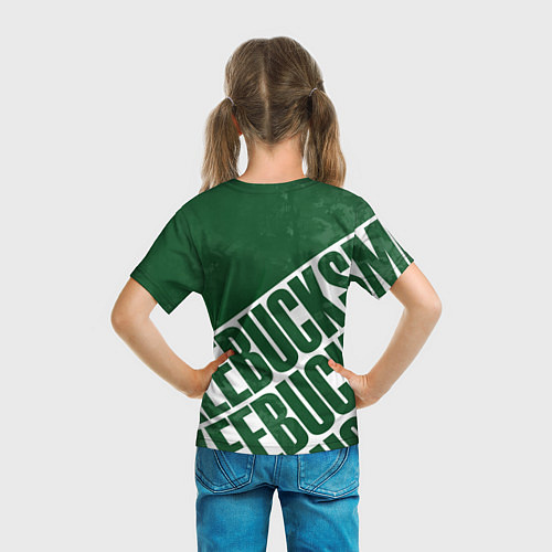 Детская футболка Milwaukee Bucks Милуоки Бакс / 3D-принт – фото 6