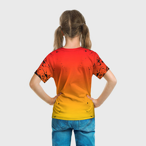 Детская футболка DOTA SHADOW FIEND FIRE / 3D-принт – фото 6