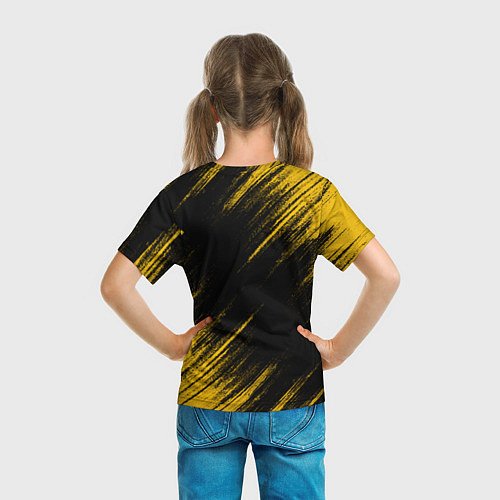 Детская футболка SANO MANJIRO GOLD EDITION / 3D-принт – фото 6