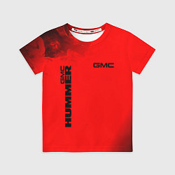Футболка детская ХАММЕР GMC - GMC - Огонь, цвет: 3D-принт