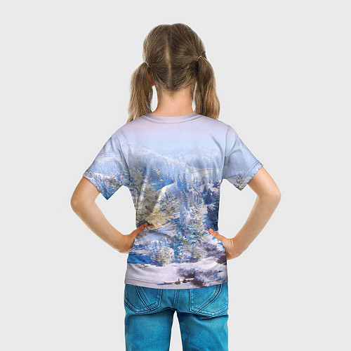 Детская футболка SnowRunner Гонки по бездорожью / 3D-принт – фото 6