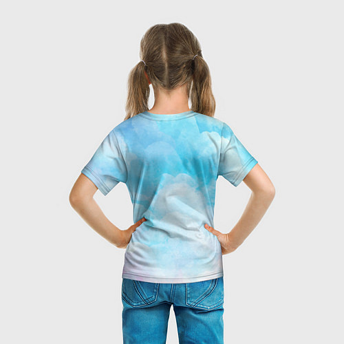 Детская футболка Пурпурка / 3D-принт – фото 6