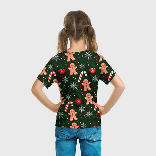 Детская футболка НОВЫЙ ГОД 2022 АТМОСФЕРА / 3D-принт – фото 6