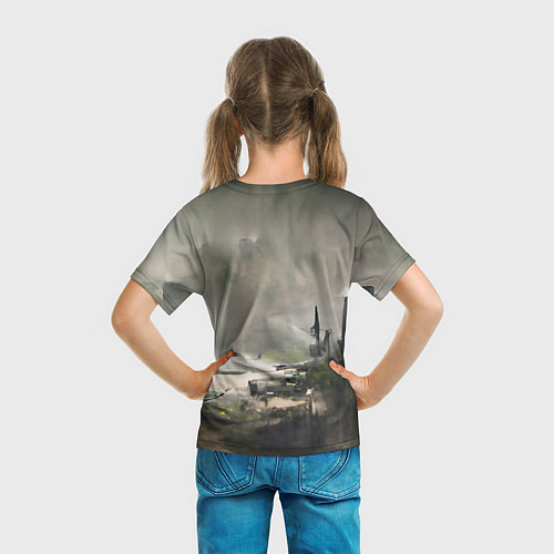 Детская футболка Утро сталкера / 3D-принт – фото 6