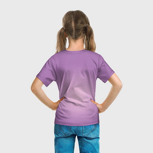 Детская футболка Princess Pipp Petals / 3D-принт – фото 6