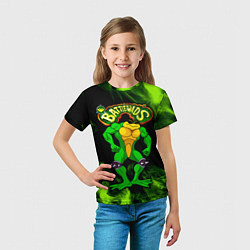 Футболка детская Battletoads Rash, цвет: 3D-принт — фото 2