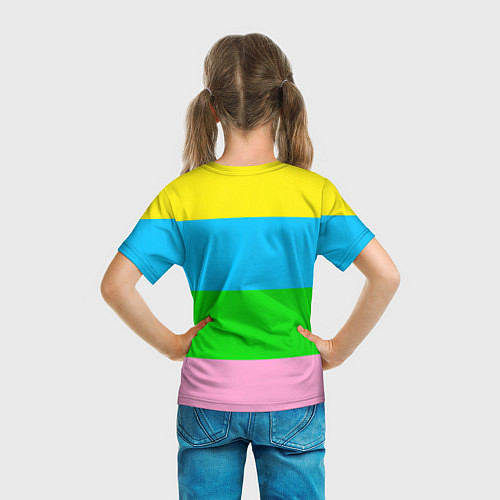 Детская футболка Toca Boca Logo Тока Бока / 3D-принт – фото 6