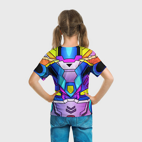 Детская футболка Страж Кицуне / 3D-принт – фото 6