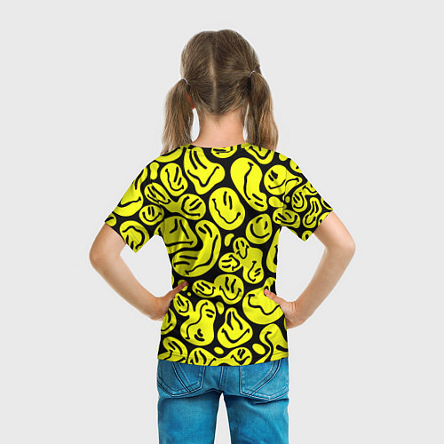 Детская футболка The Смайлики / 3D-принт – фото 6
