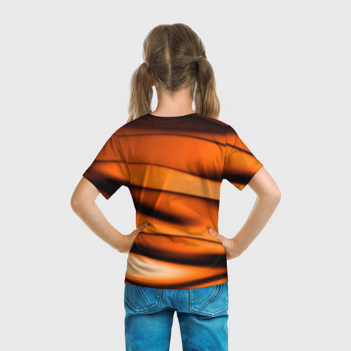 Детская футболка Stray Логотип / 3D-принт – фото 6