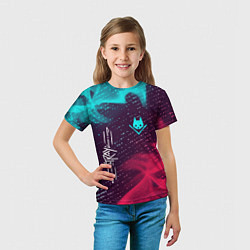 Футболка детская Stray, цвет: 3D-принт — фото 2