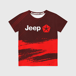 Футболка детская JEEP Яркий, цвет: 3D-принт
