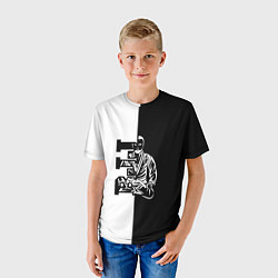 Футболка детская BJJ, цвет: 3D-принт — фото 2
