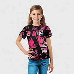 Футболка детская АКАШИ СЕЙДЖУРО ЛУЧШИЕ МОМЕНТЫ, цвет: 3D-принт — фото 2