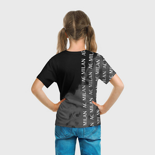 Детская футболка МИЛАН - Пламя / 3D-принт – фото 6
